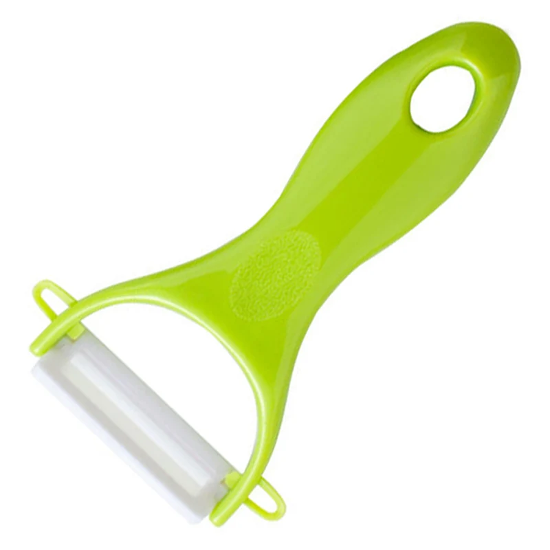 Cheap Hot Sale Zirconium oxide household contact safe 2pcs ceramic fruit knife and peeler set
