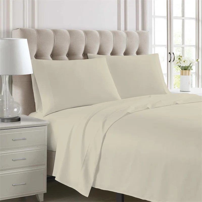 UBEST Breathable Bedding Soft Premium Hotel Bed Sheets Luxury 100%  Cotton King Size Duvets And Bed Sheets Set Home Textile