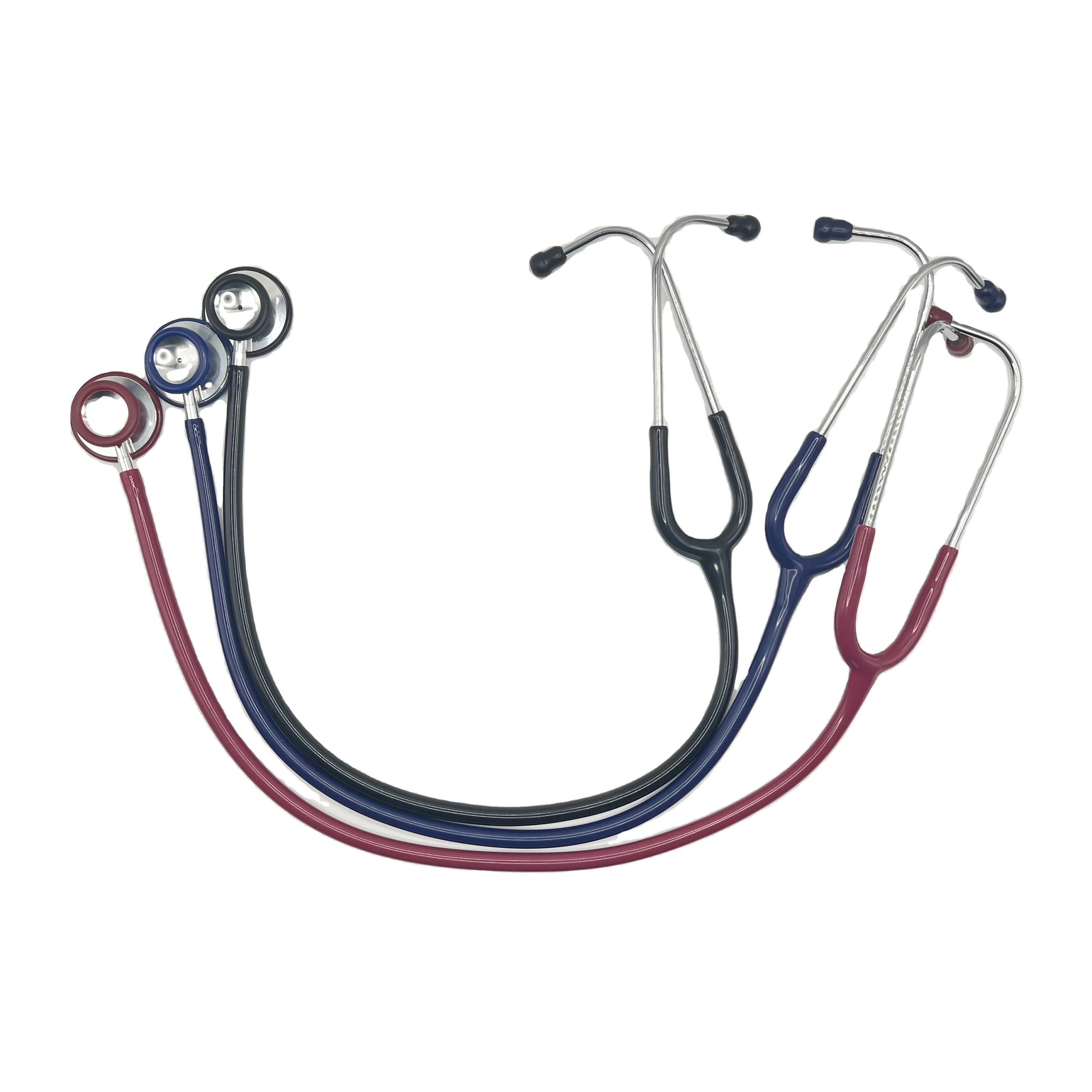 Luxury Aluminum Dual Head Steel Stethoscope Medical And Accurate For Common People