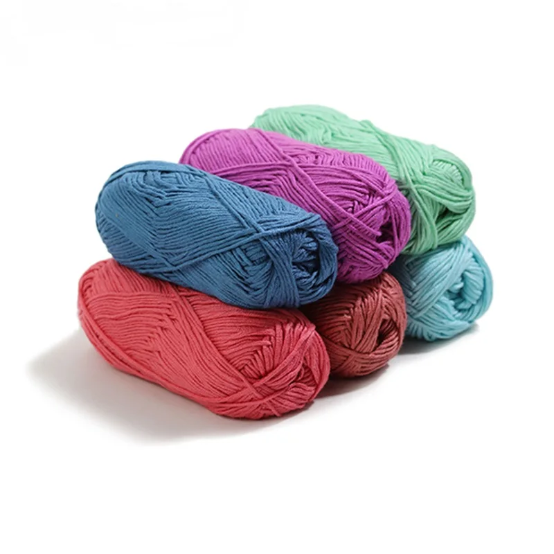  wholesale yarn free sample China hot sale dyed pattern bamboo cotton blended Bamboo Cotton Thread