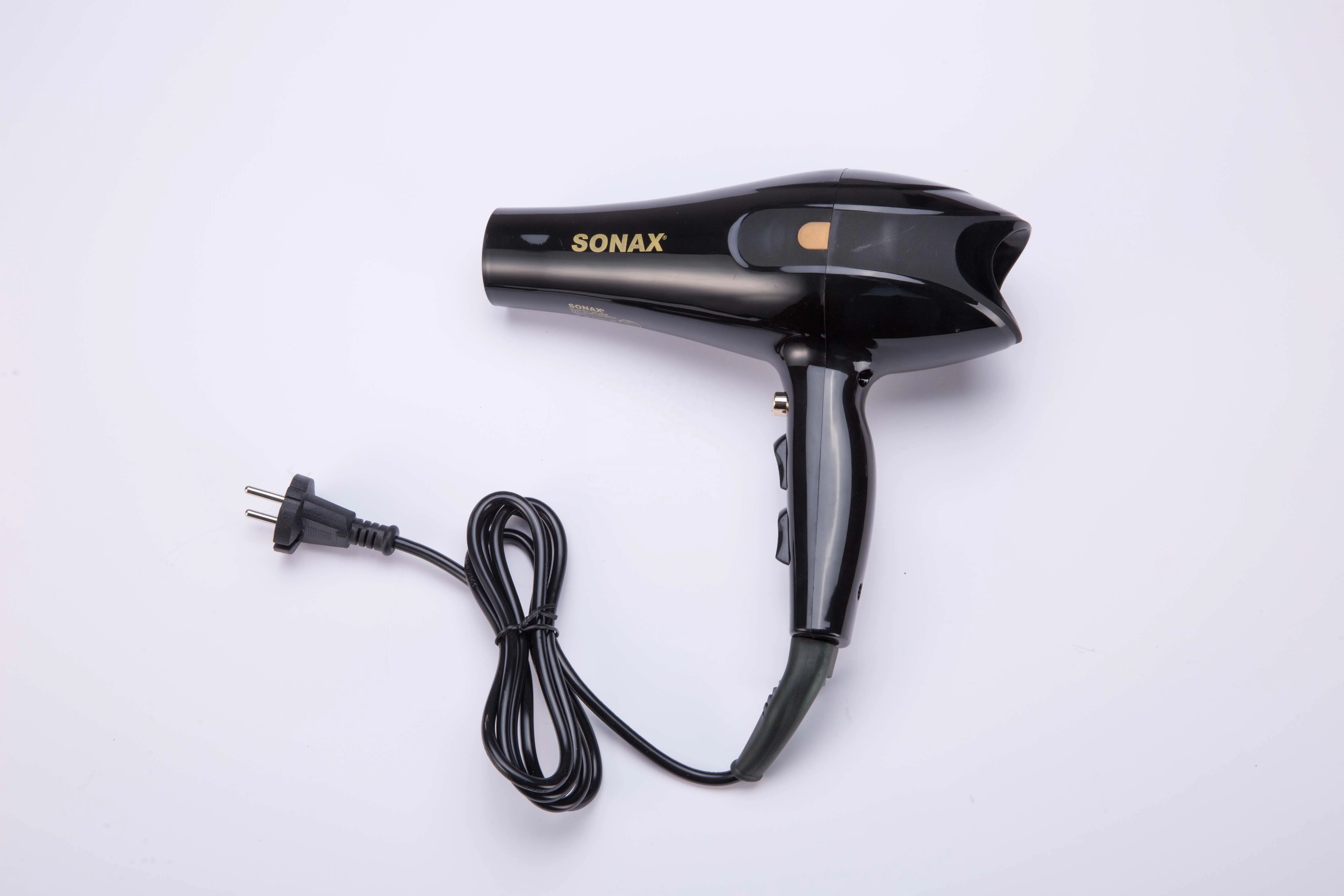 Hot Selling SONAX PRO 6608 2 Speeds 2200W Home Use Professional Salon Electric Black Hair Dryer