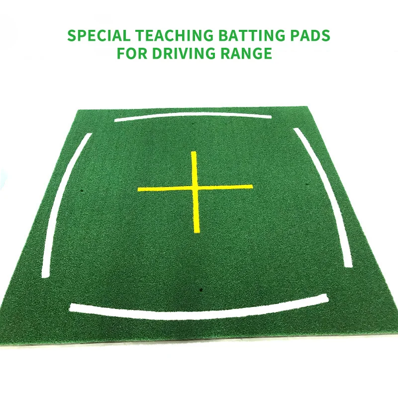 2022 new portable double batting mat double batting mat course teaching batting mat golf supplies