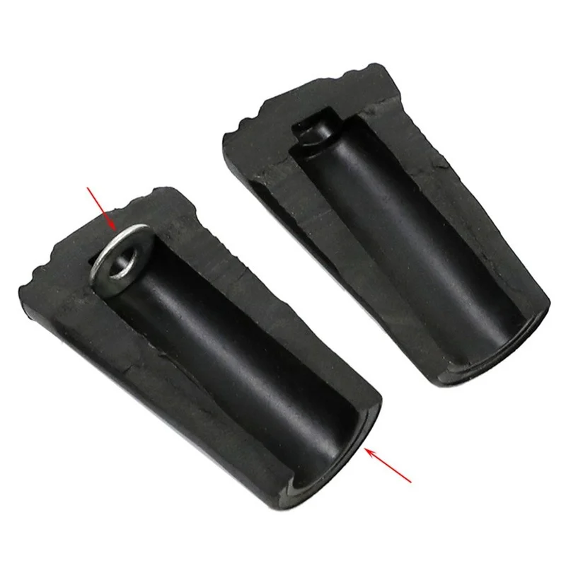 Customized 2000pcs Walk Stick Protector Cap Tip Rubber Cover