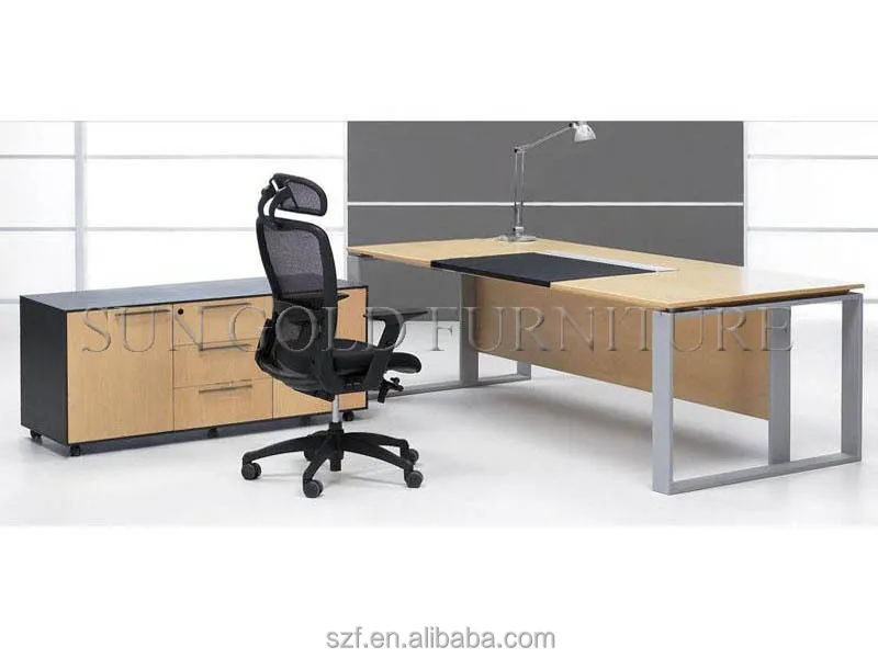 executive workstation law equipment leather office furniture set home luxury modern office table
