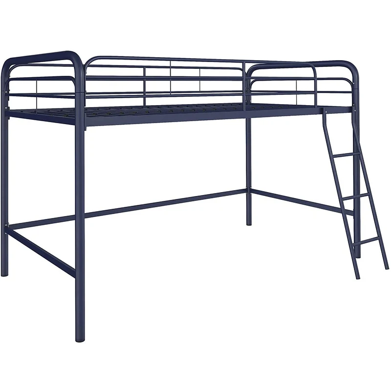 Kids furniture fanny bunk bed with curtains