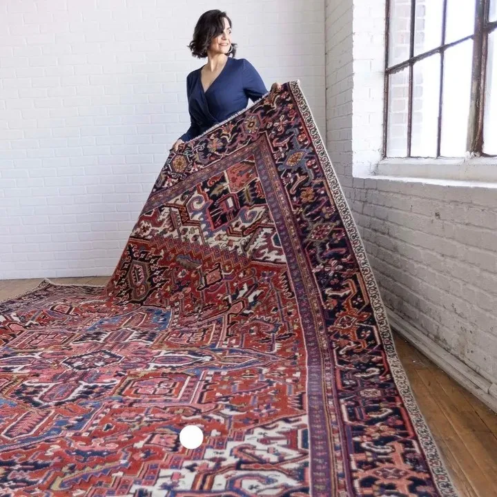 3d Printed Traditional Handmade Hand Knotted Silk Oriental Persian Carpet