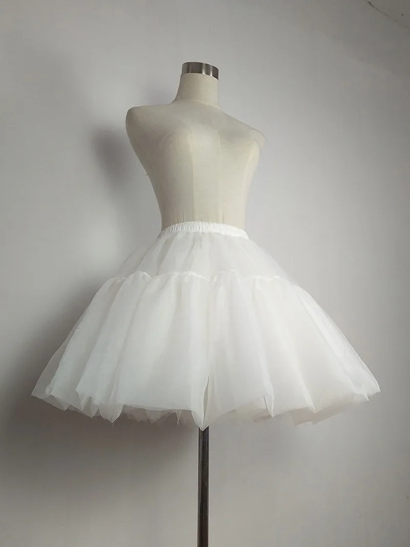Own factory with good quality and good price Lolita skirt 45cm tutu cancan nohoop soft Yarn petticoat