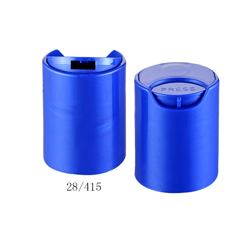 Wholesale 20/415 plastic disc top cap covers for shampoo/olive oil bottle