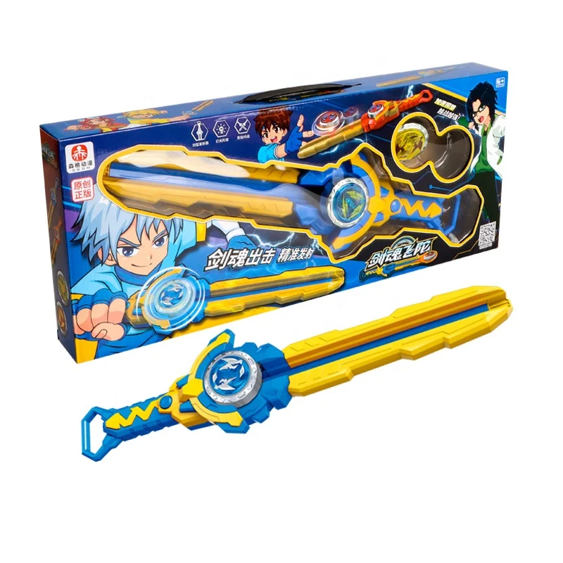 New Magnetic Fighting Bey Magnet Gyro desert eagle Kid Toys metal burst gyroscope battle spinning top toy
