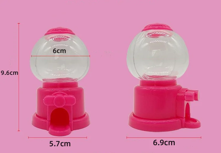 wholesale mini gum ball Egg twisting machine shape candy box baby shower Party Favor gifts package Sugar beans candy box