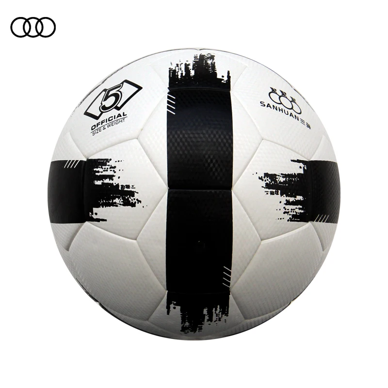 Sanhuan Customized Print Match Quality Foot ball Size 4  Ball size 5 Soccer Balls