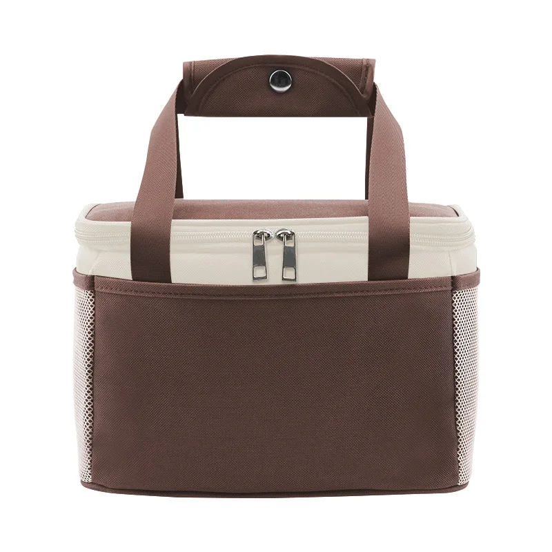 
2021 Waterproof Nylon Cooler Bag for Cans Insulated Thermal Lunch Bag 