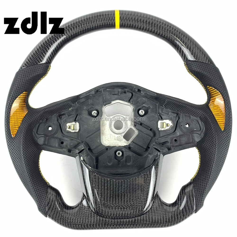 Car Steering Wheel For Toyota GR Supra A90 mk5 Carbon Fiber Steering Wheel Customizable