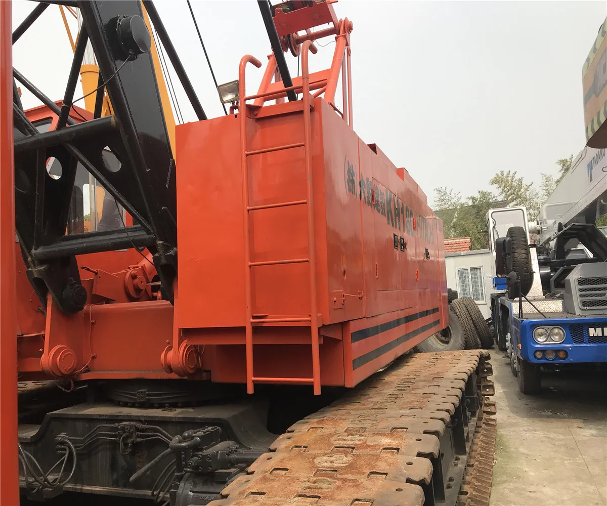 HITACHI KH180-3 гусеничный кран изготовленный в Японии б/у