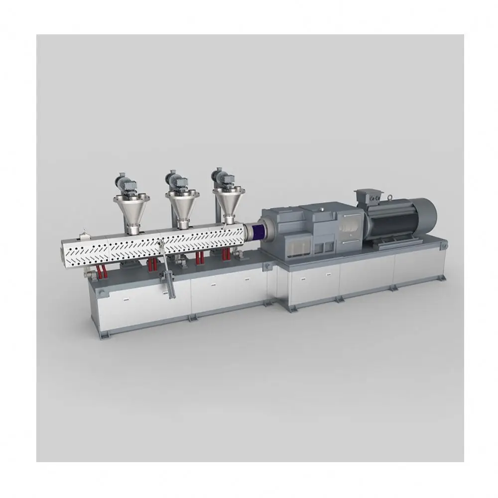 800 кг/ч комеситель экструдер/машина для полимерной компоновки HFFR XLPE EVA PE высоконаполнительная маточная