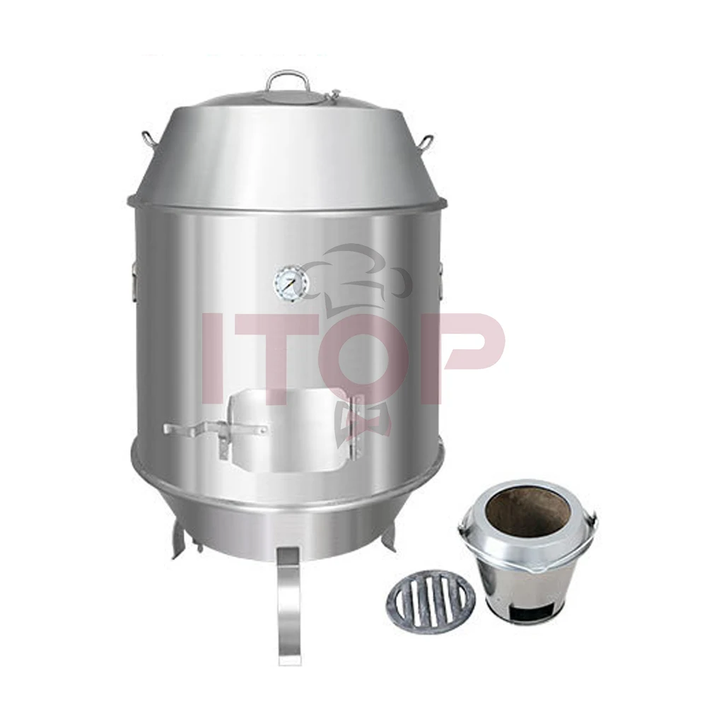 ITOP Rotary Grilled Chicken Grill Machine Chinese Equipment Roast Duck Oven Duck Gas Roasting Machine
