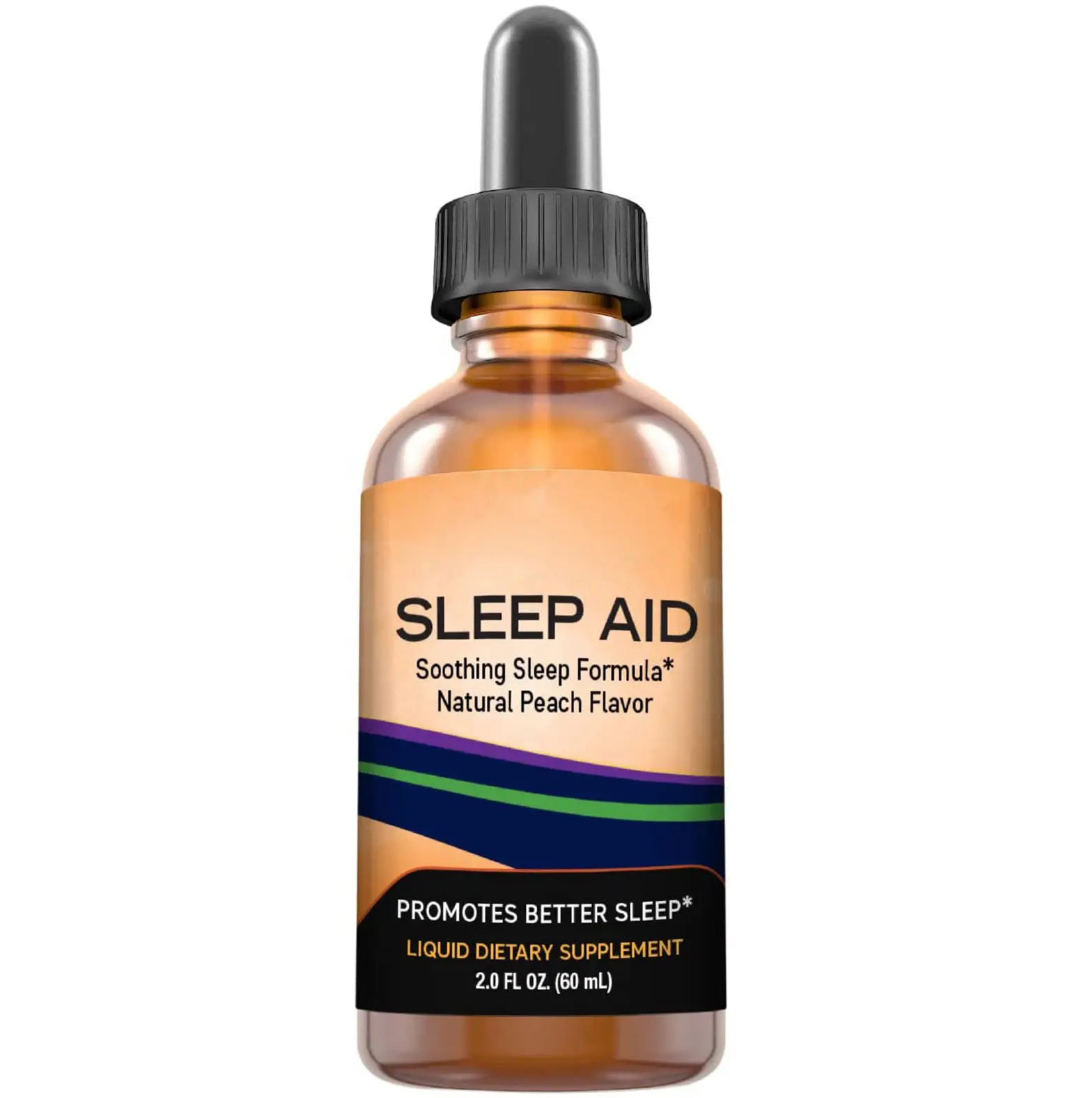 Customized Logo Liquid Melatonin Drops Private Label Healthcare Supplement for Sleep Aids