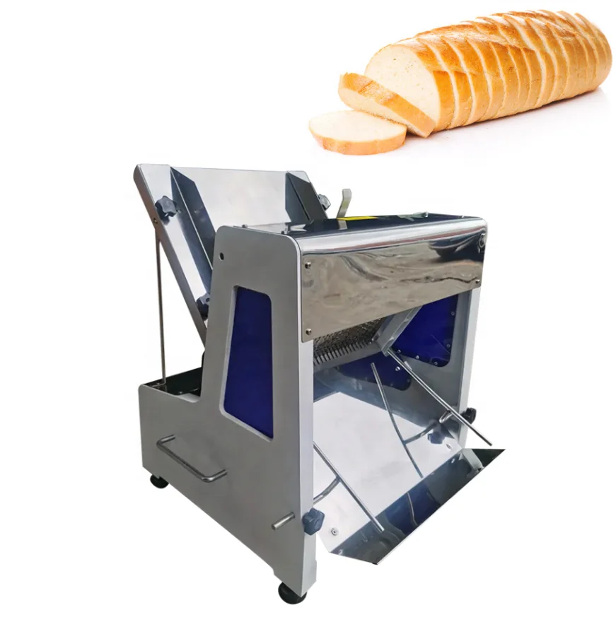 Commercial toast slicing machine Imported stainless steel fine tooth knife square bag slicing machine knives Bread slicer