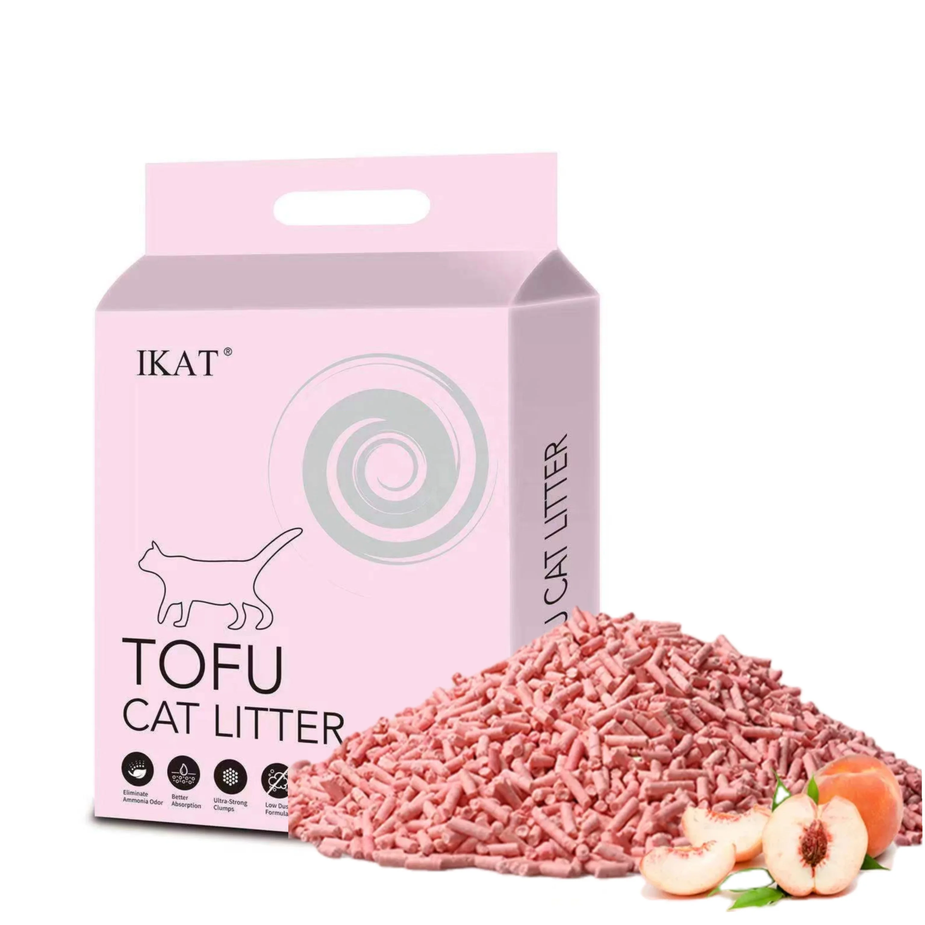Cat Litter Suppliers Wholesale 7L Plant Degradable Tofu Cat Litter