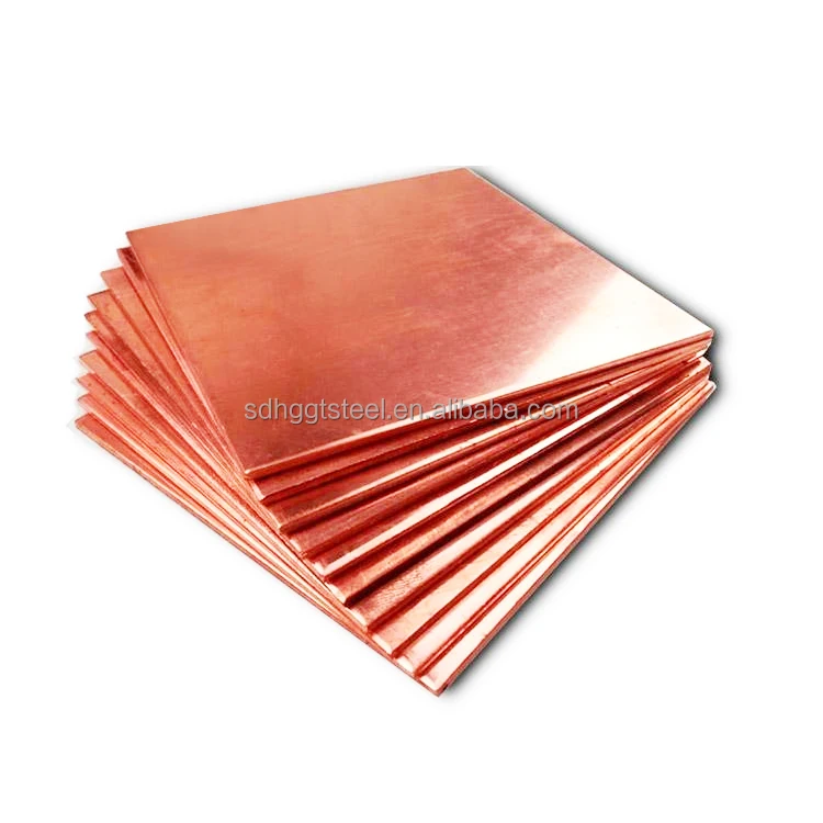 Hot Selling Copper Cathode Plate 99.99% TU2, C1020T, C10200, T2, C1100, TP1, C1201 Copper Plate