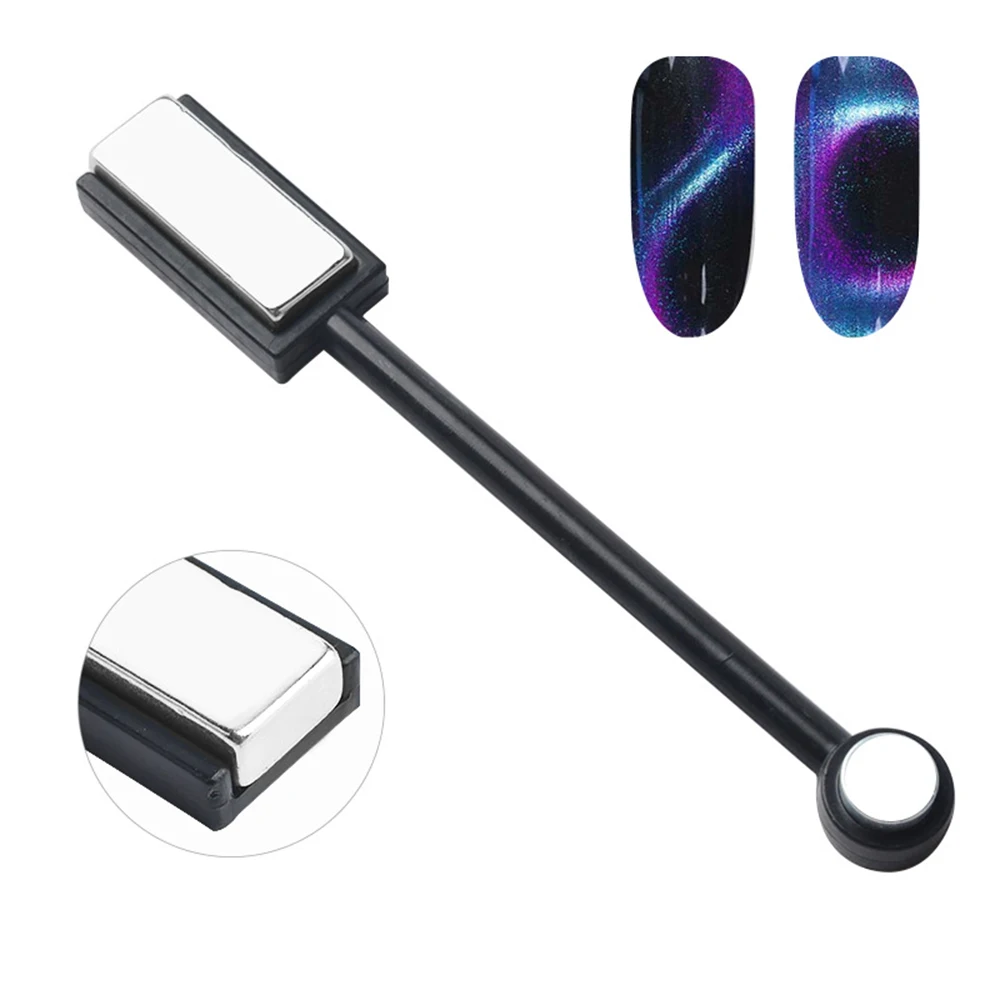 8 Styles Nail Magnetic Pens Strong Sticks Cat Eye Gel Polish Tool Set With Double Head Flower Design magnet for manicure