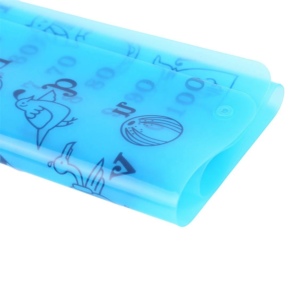 Reusable Silicone Dinnerware Cartoon Graffiti Mat Coloring Placemat Kids Feeding Dishes mat Dining Suction Cup Table Insulated P