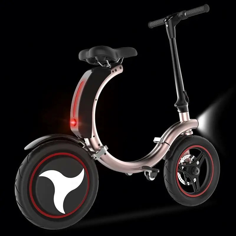 250W Mini Foldable Electric Scooter Portable Electric Bike Bicycle
