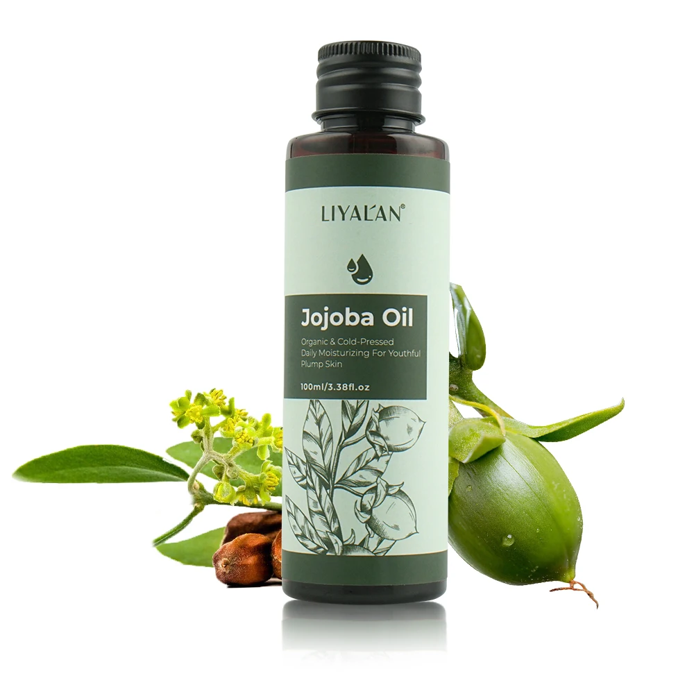 Wholesale Bulk Refined 100% Pure Organic Golden Color Cold Pressed Hair Oil Skin Moisture Jojoba Oil