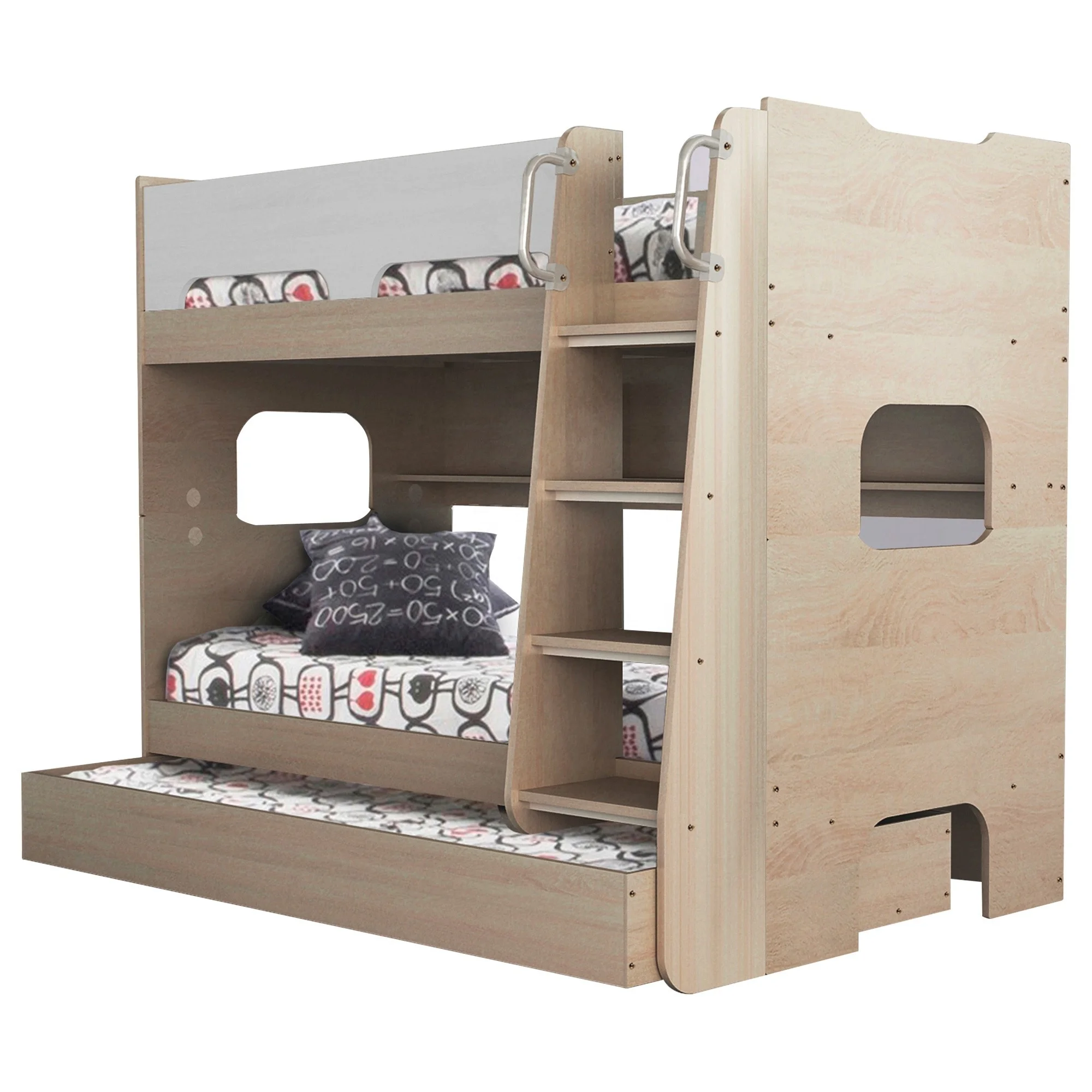 kids bunk bed with storage for girls children wooden bunk bed for kids
