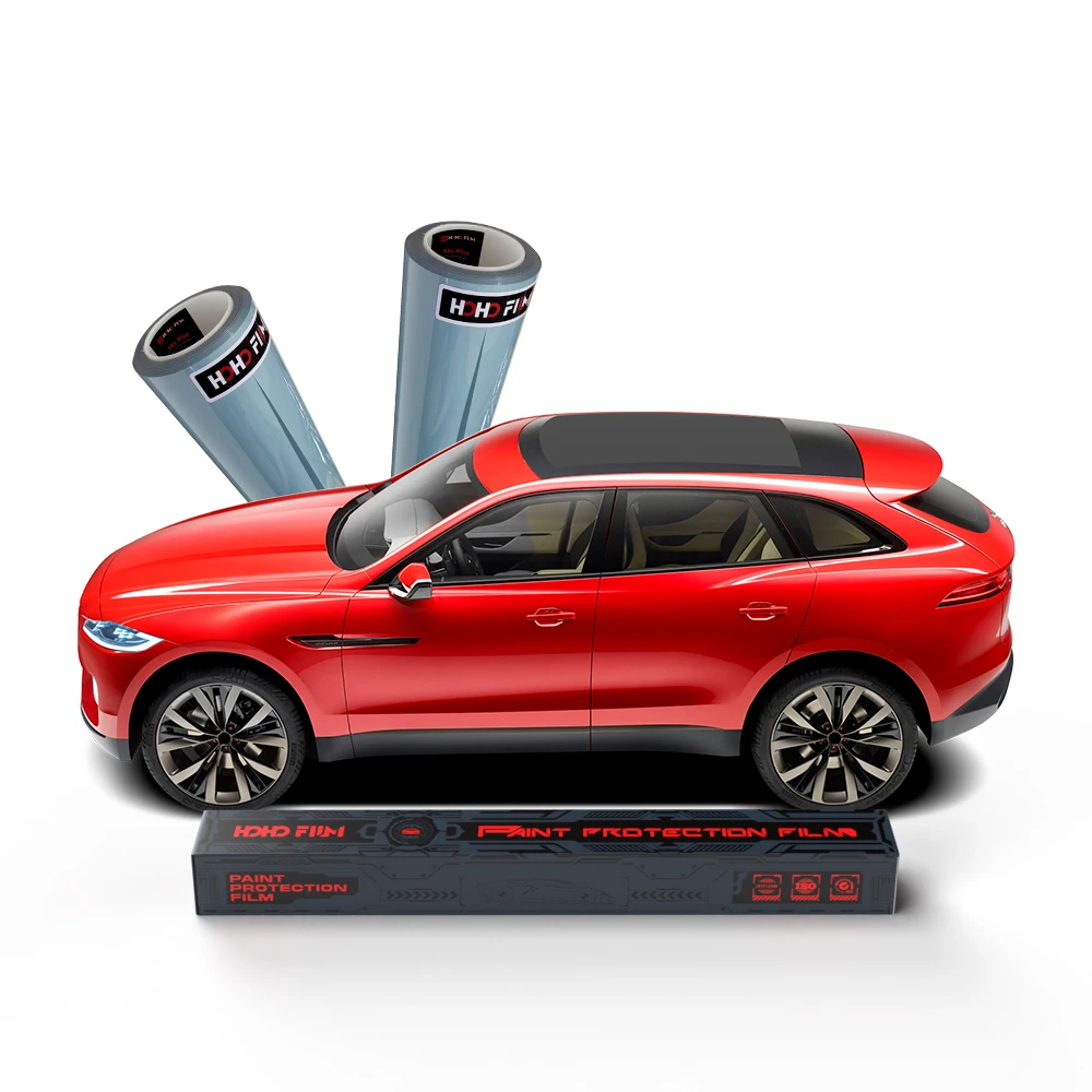 HOHOFILM Self healing automobile roof vinyl film PPF TPU sunroof thermal insulation glass film IR UVR sunroof protective film