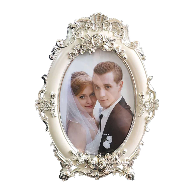 2022 настраиваемая оптовая продажа пластиковая рамка для фотографий в европейском стиле ретро для свадебных фотографий подарочные рамки для свадебных фотографий