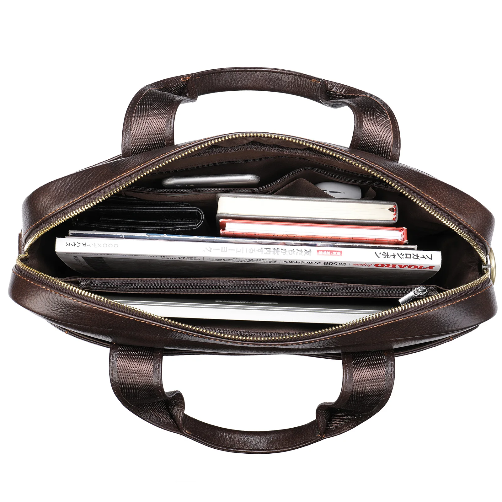 2023 High quality for men cross body Messenger Work Business laptop bag Computer Package tool bag cow leather handbags