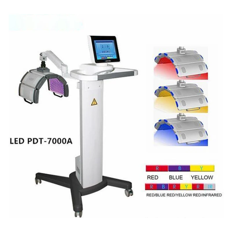  LED-300 профессиональный красный + синий инфракрасный pdt аппарат фототерапия для лица светодиодная световая