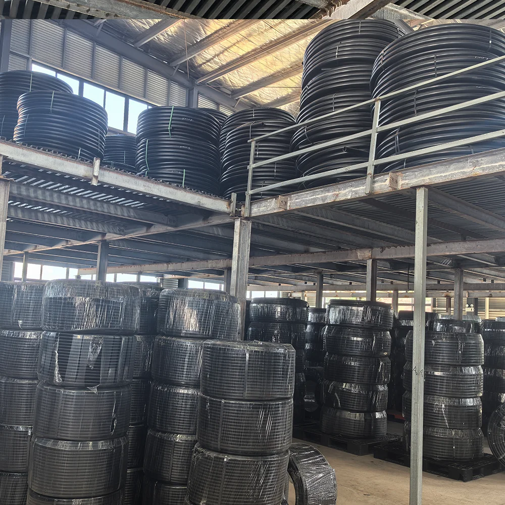 Полиэтиленовая катушка HDPE пластиковый шланг сварные фитинги PE для садового орошения
