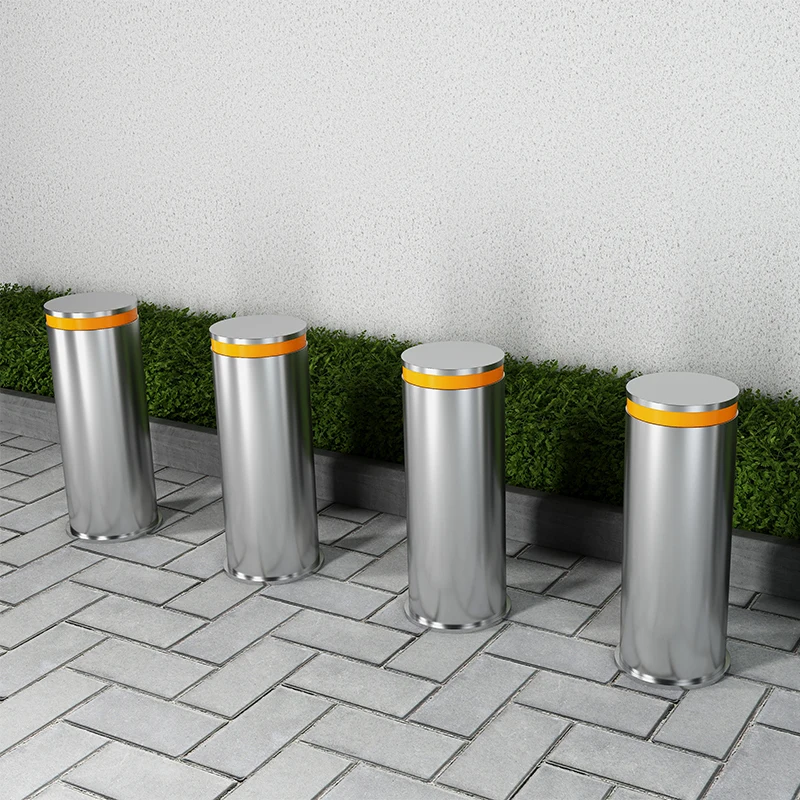 Foshan manufacturer Customized Stainless steel 304 316 316L Bollard road safety Removable bollards