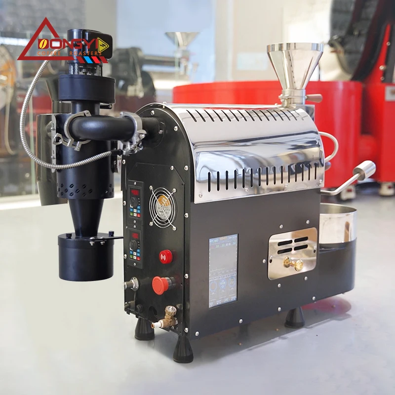 Small Smart Commercial Coffee Bean Roaster KY600g 200g High Quality Single Product Roasting OLED Screen Touch Electric Household
