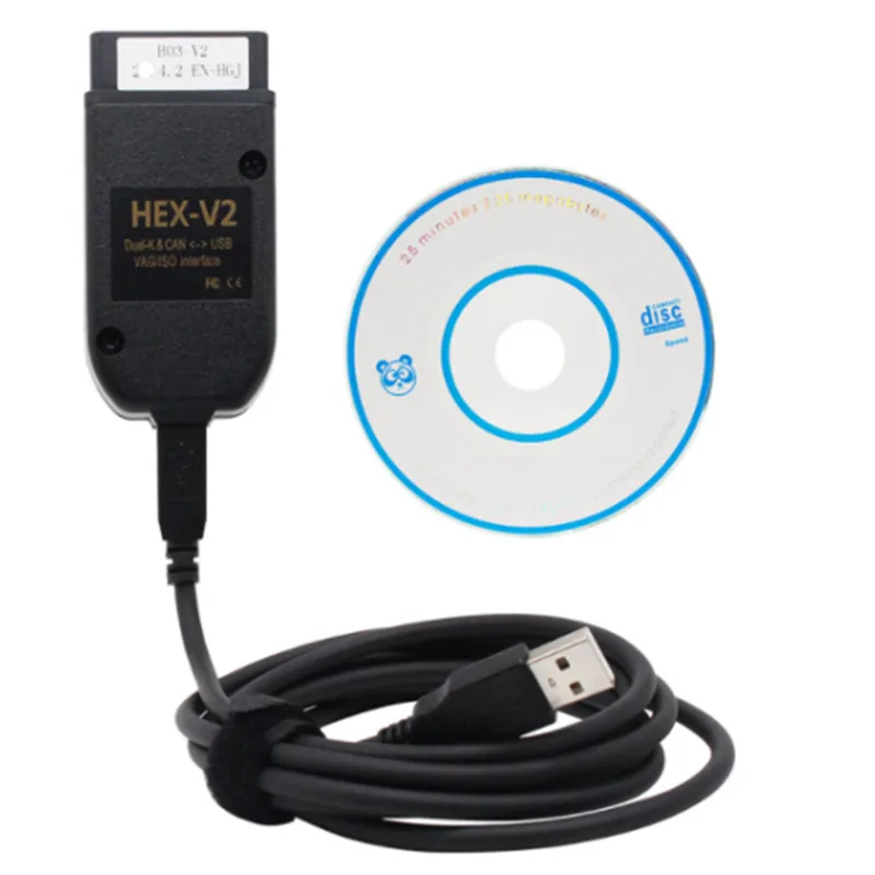 Новинка Hex ATMEGA162 FT232RQ Vag V2 для Volk-swagen Au-di Sko-da Seat VAG 22,3