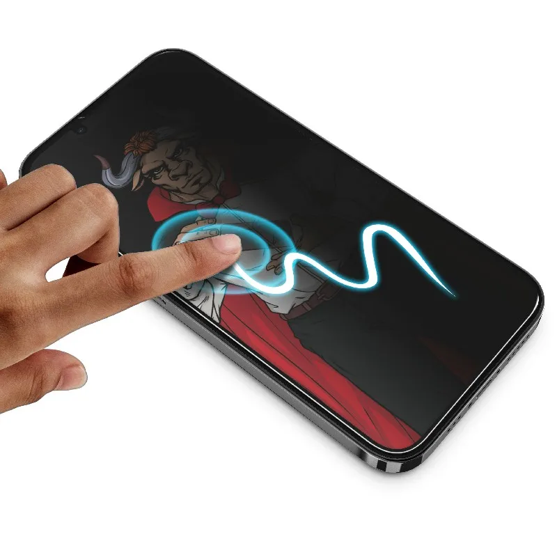 Anti Spy 0.33MM Tempered Glass Screen Protector For Iphone 11 12 13 Mini Pro Max Premium Privacy Screen Protector