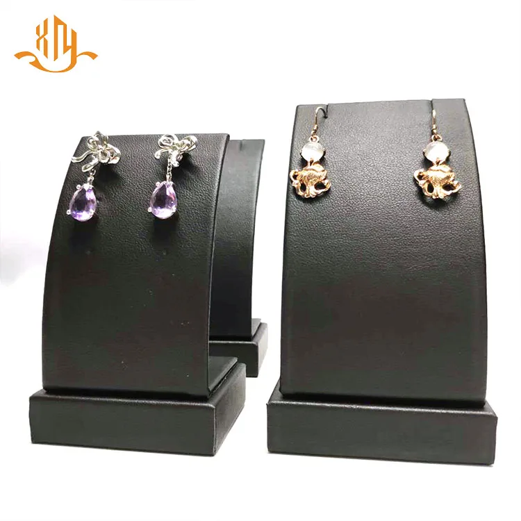 
China Travel Showcase Stand Rack Necklace Rustic Jewelry Wood Base Custom Jewellery Display Set Props 