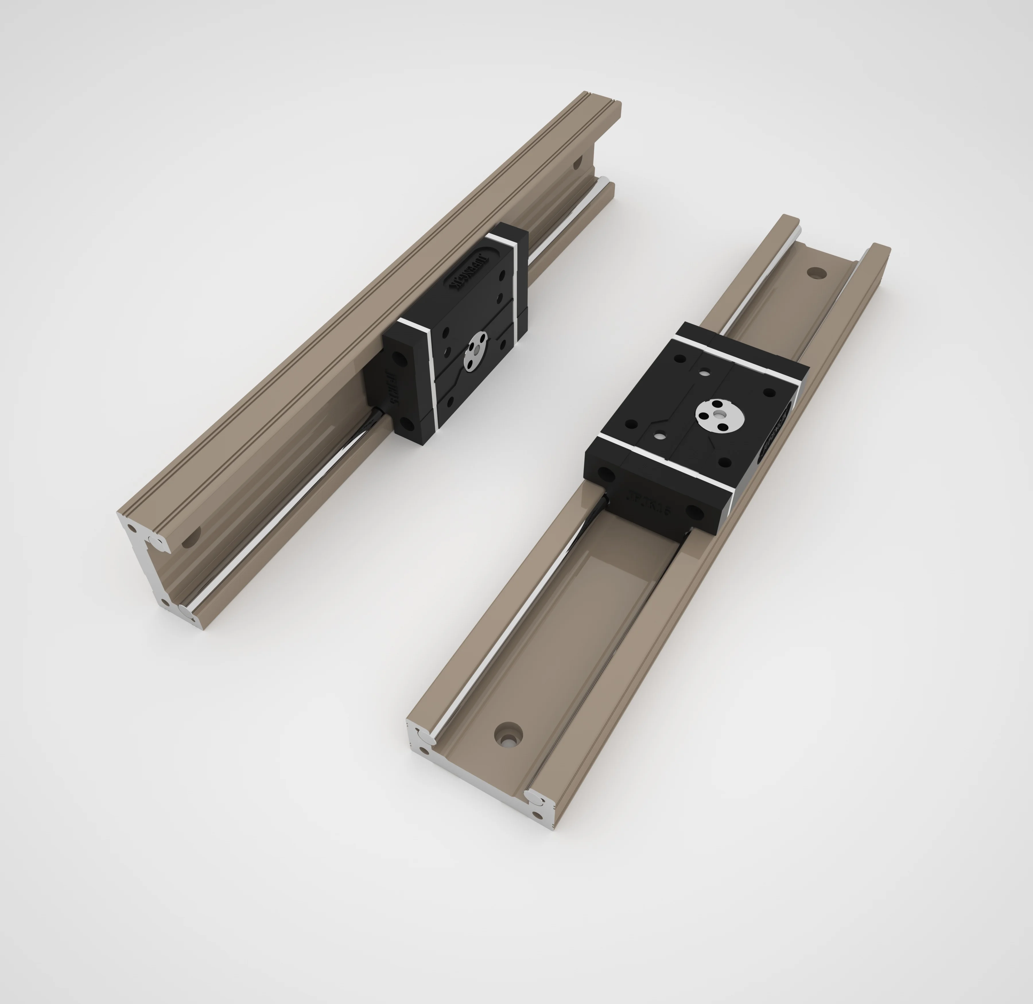 JFJK15 has a customized length of 100-4000mm and can install multiple slider economical linear guides