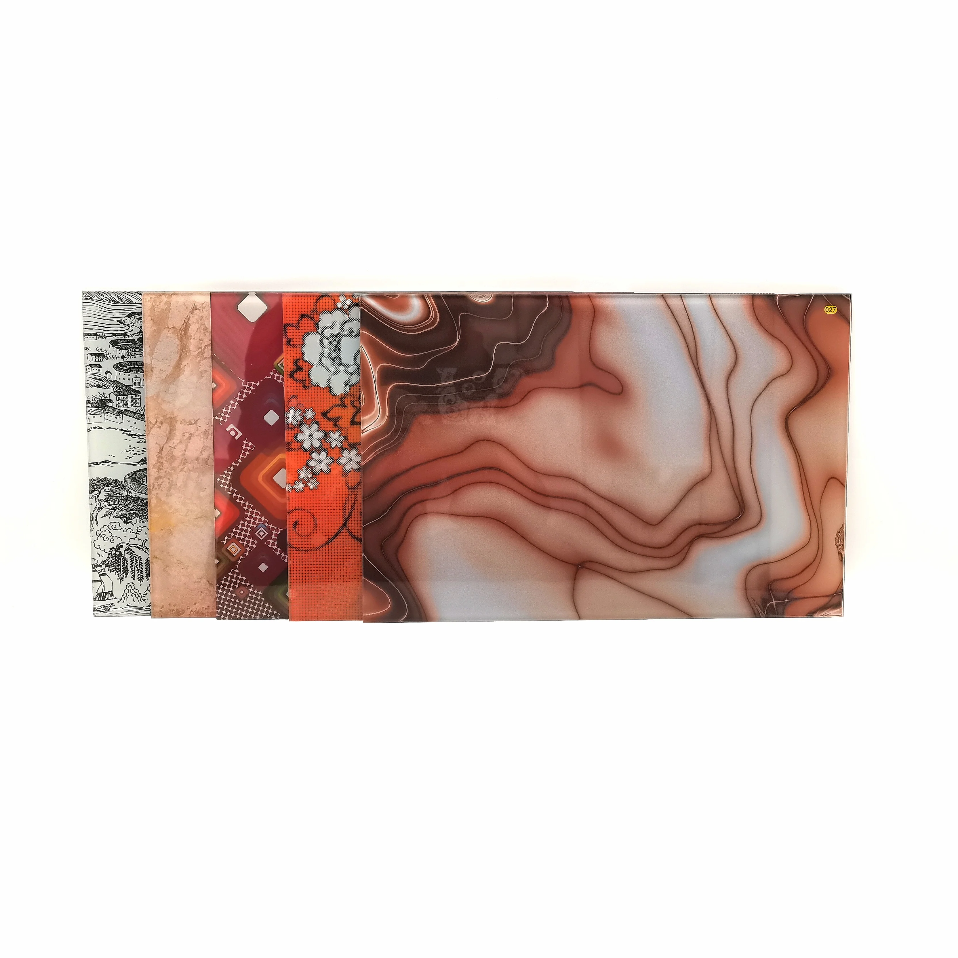 Customized Factory Price Hot Sale 3mm-19mm Ultra-white Tempered 3d Printing Glass for Decoration Window Door