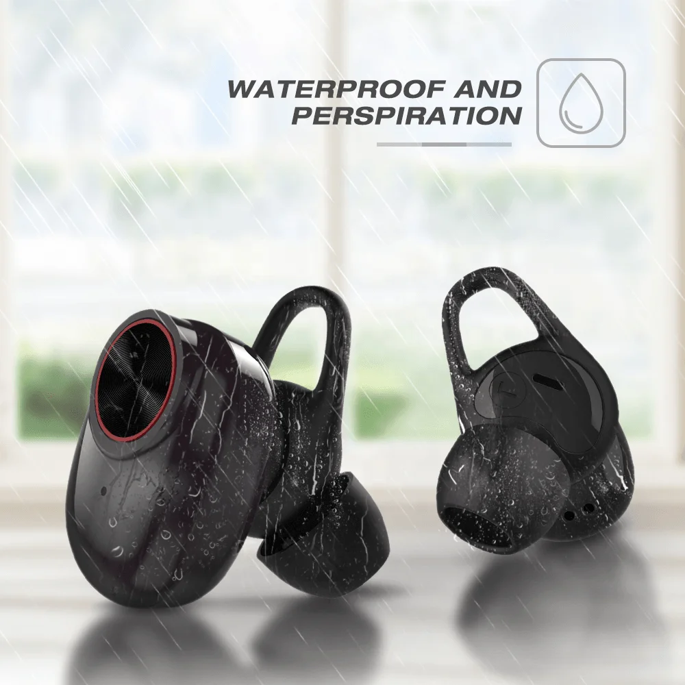 
Weekly Deals Free Shipping Perfect Sound TWS Wireless Sports Running Earphone Wireless Earbuds 