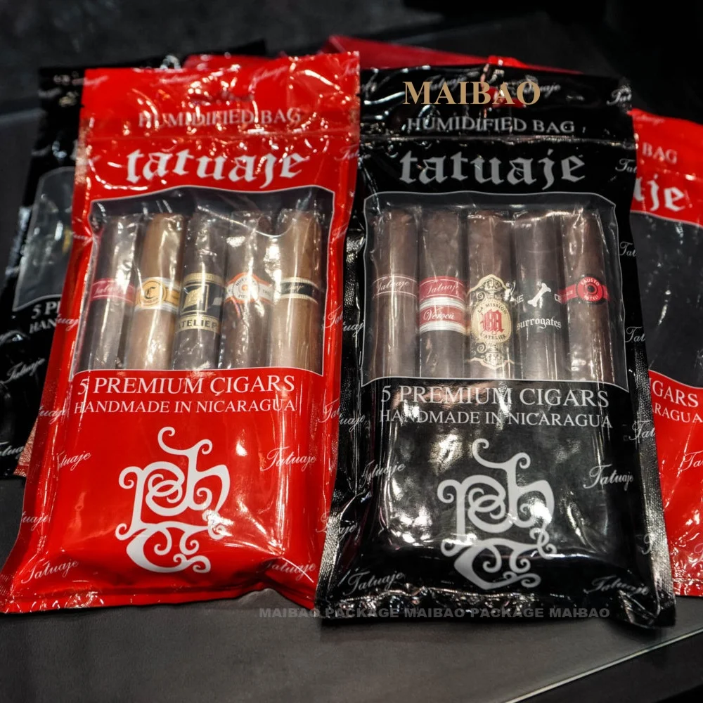 Сумка для увлажнения сигар с тремя боковыми уплотнением