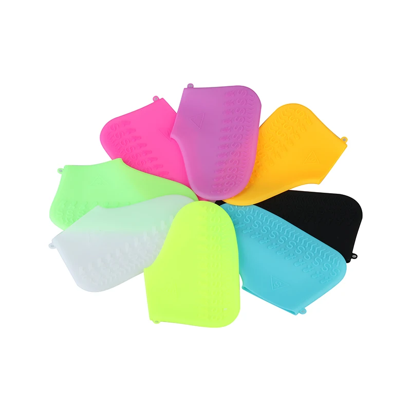 
Hot Sale Clear Rain Boot Anti Slip Rainy Reusable Waterproof Rubber Silicone Shoe 