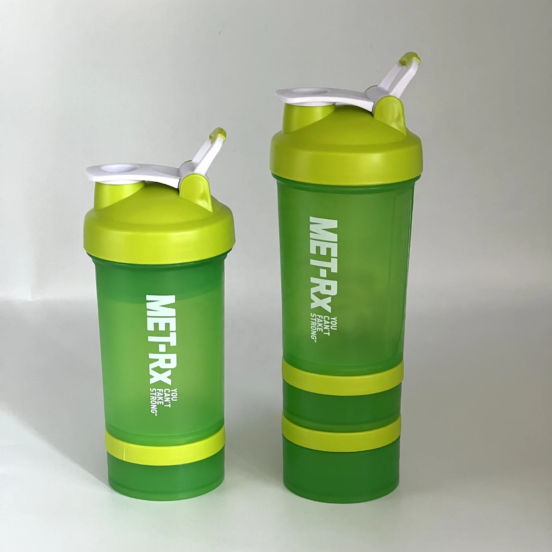 3 Layers Blender Shaker Protein Bottle Powder Shake Cup Water Bottle Plastic Mixing Cup Body Building Exercise Bottle