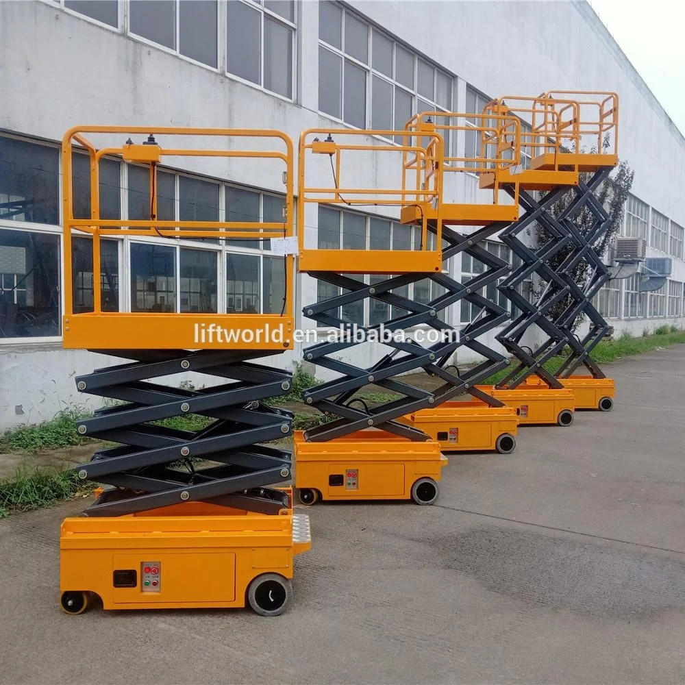 order picker cherry picker mini scissor lift platform automatic lift table scissor lift china
