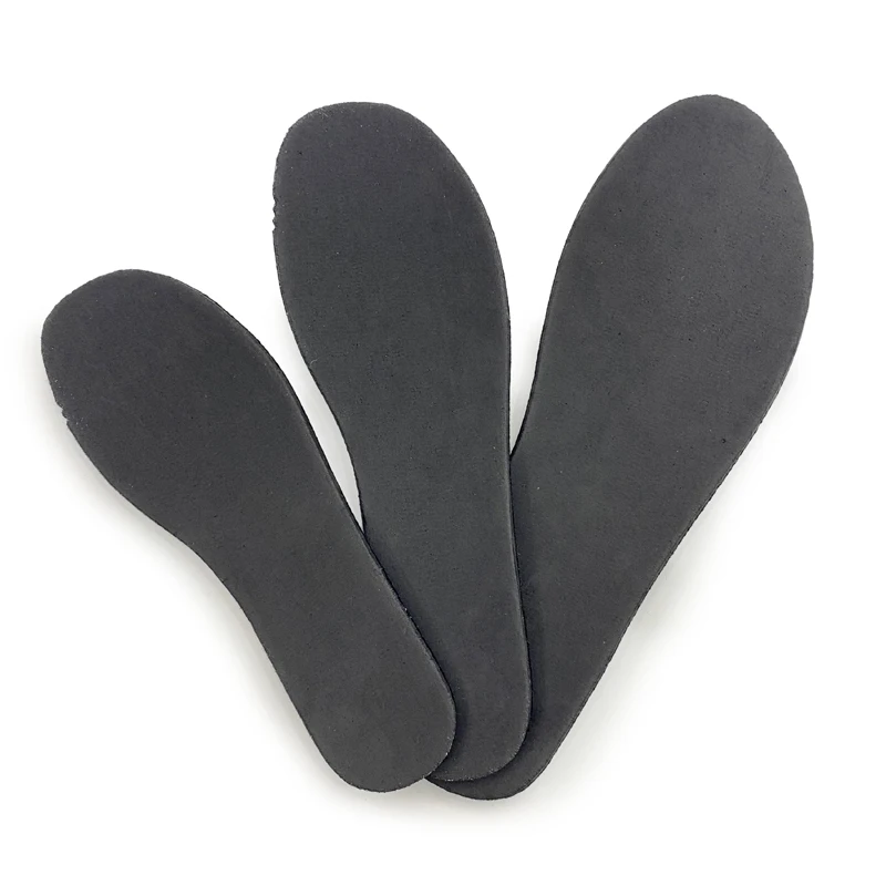 4mm 5mm new high quality black wool with breathable EVA flat shoes insole for casual sport sneaker in stock