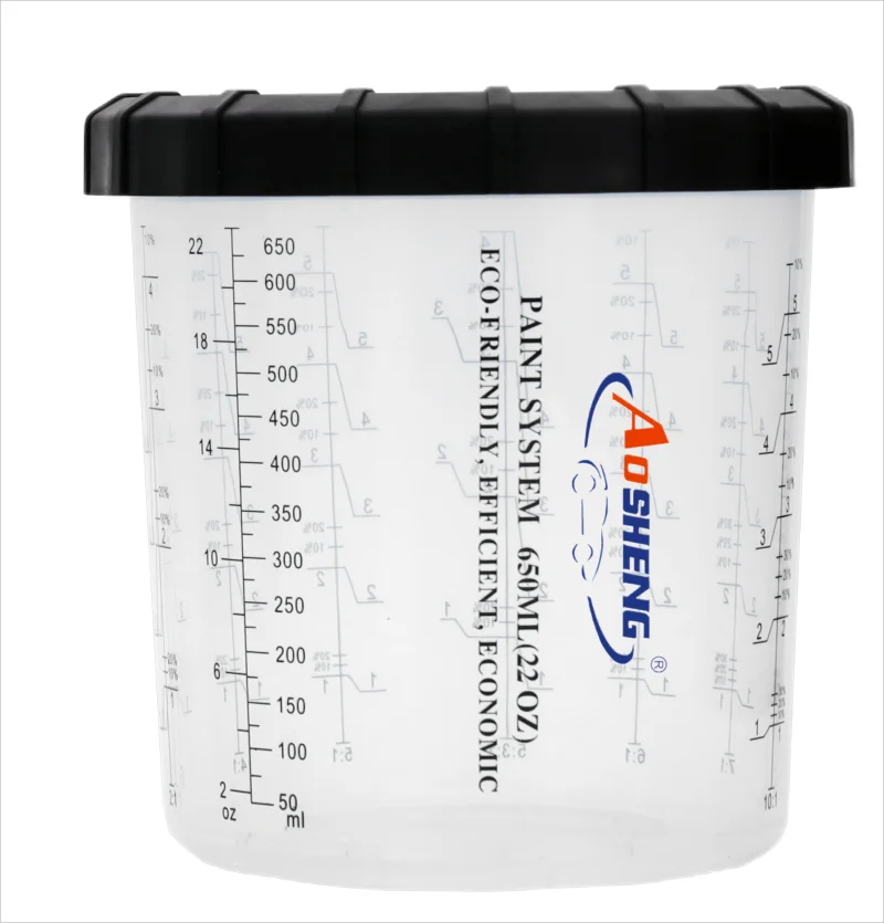 Auto Paint Mixing Cups Spray Gun Cup System 400ml