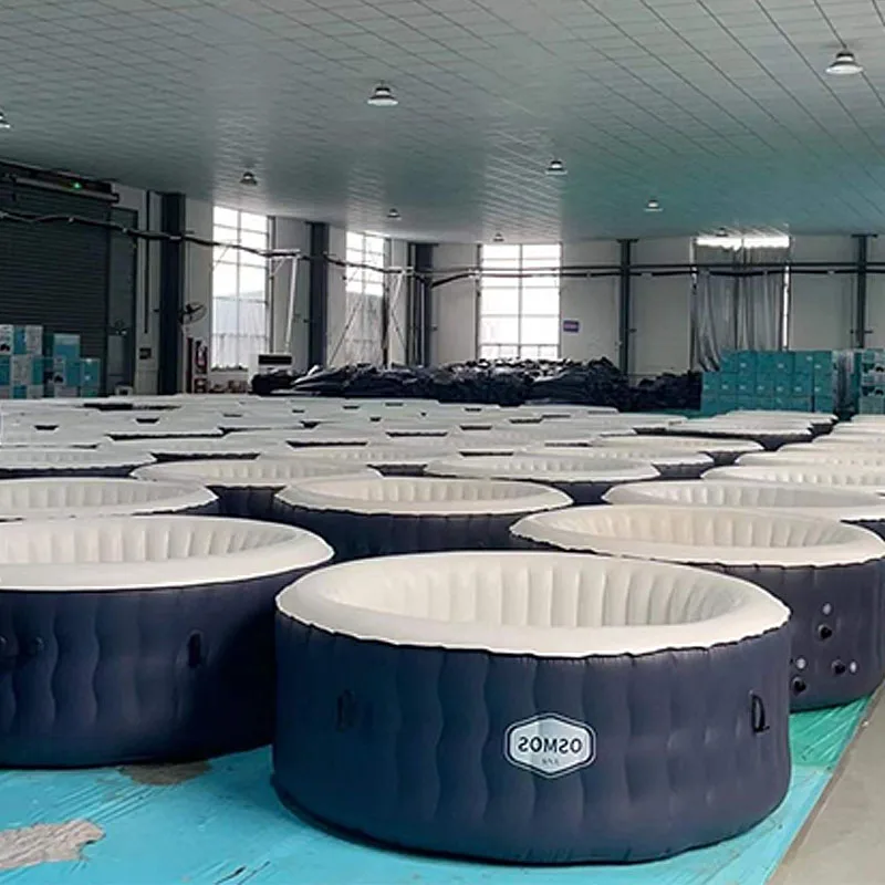 Wholesale Cheapest Sales Promo  Inflatable Hot Tub Model 2-4 Person Outdoor Hot Tubs  And bath Tub Big Outdoor Spa