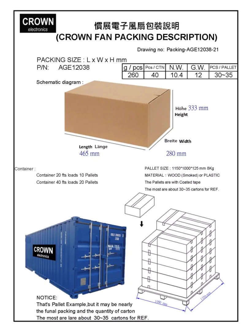 12038 Axial cooling  Furniture
